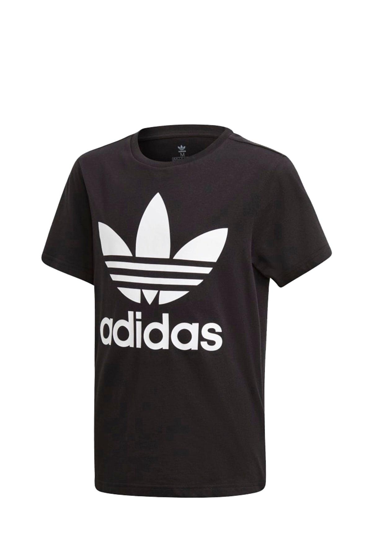 ADIDAS T-Shirt Trefoil Nero BLACKWHITE