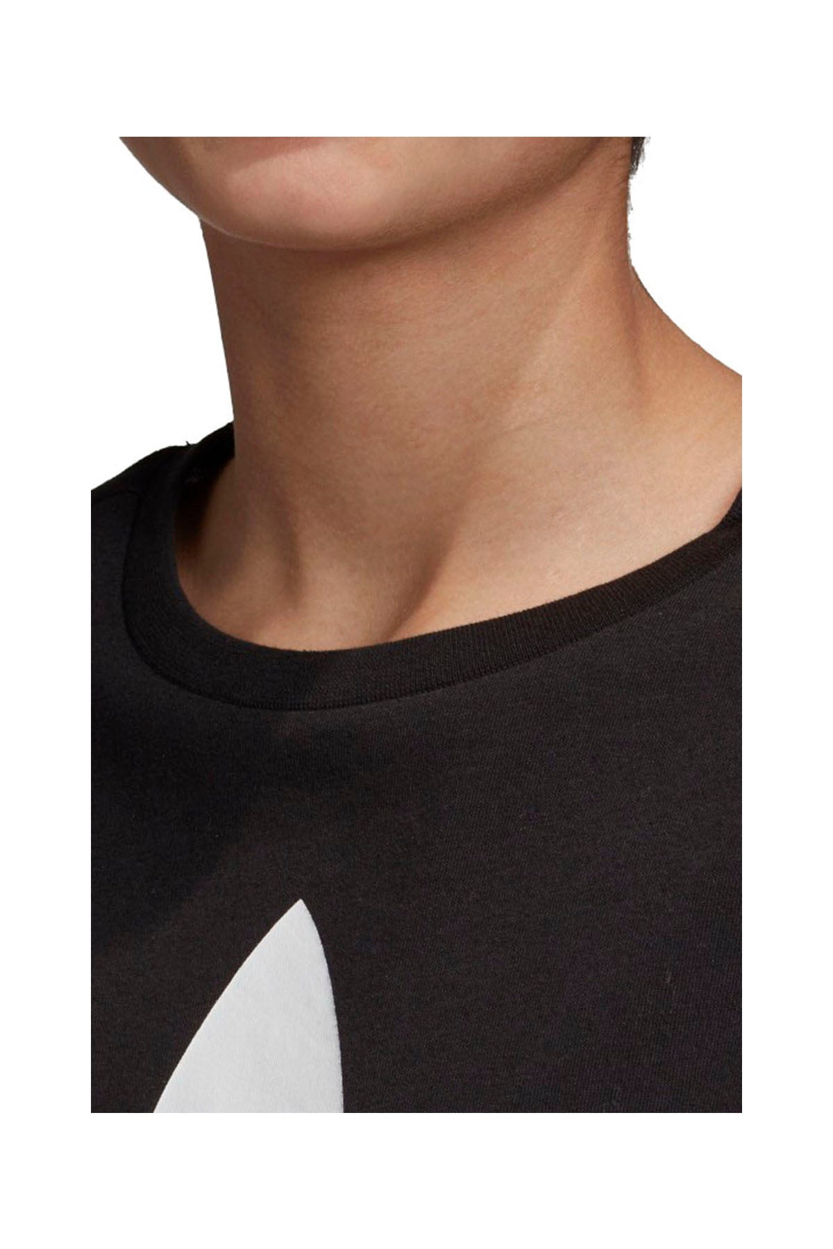 ADIDAS T-Shirt Trefoil Nero BLACKWHITE