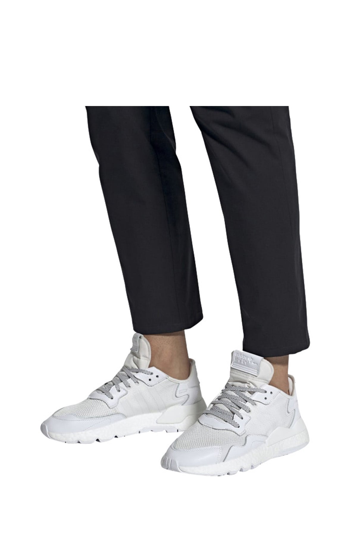 ADIDAS Sneaker Nite Jogger Bianco WHITE