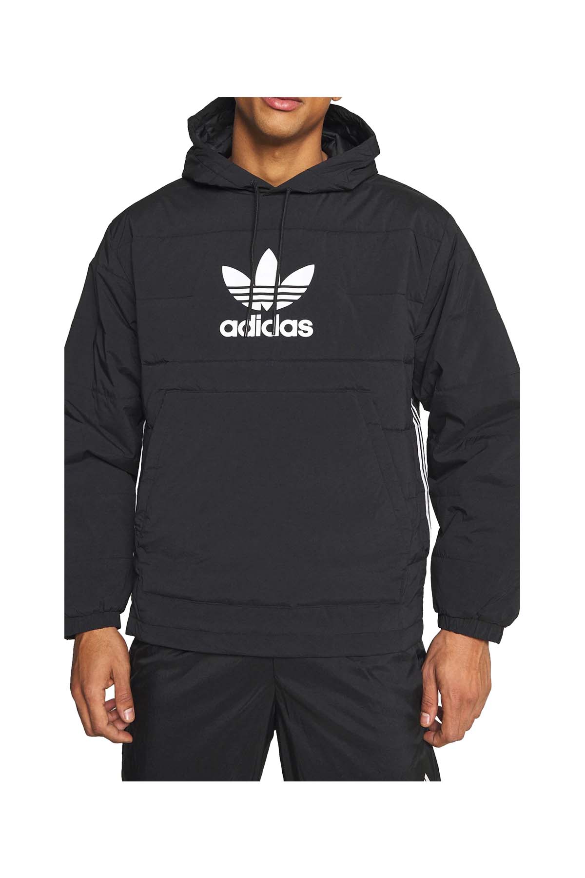ADIDAS Giacca Hoody Nero BLACK