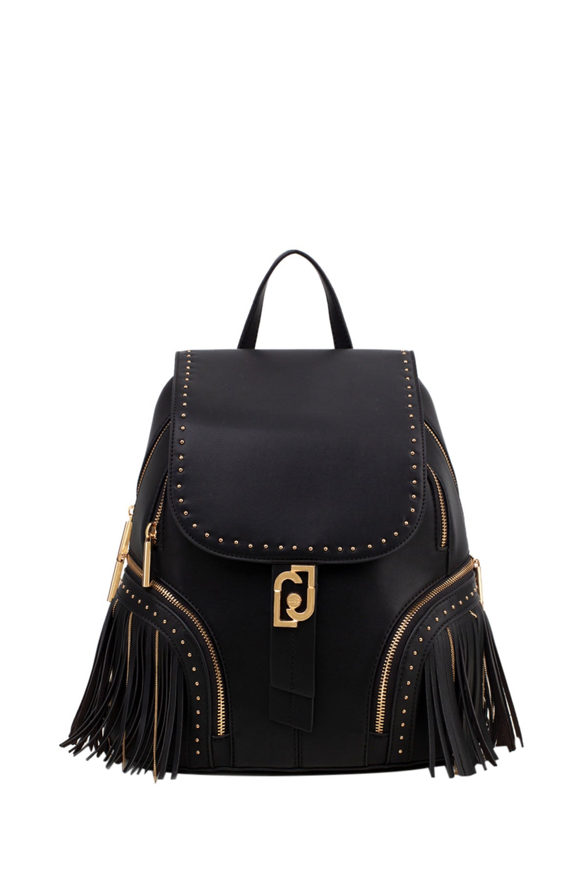 LIUJO ACCESSORI1 Zaino Con Frange Nero Nero