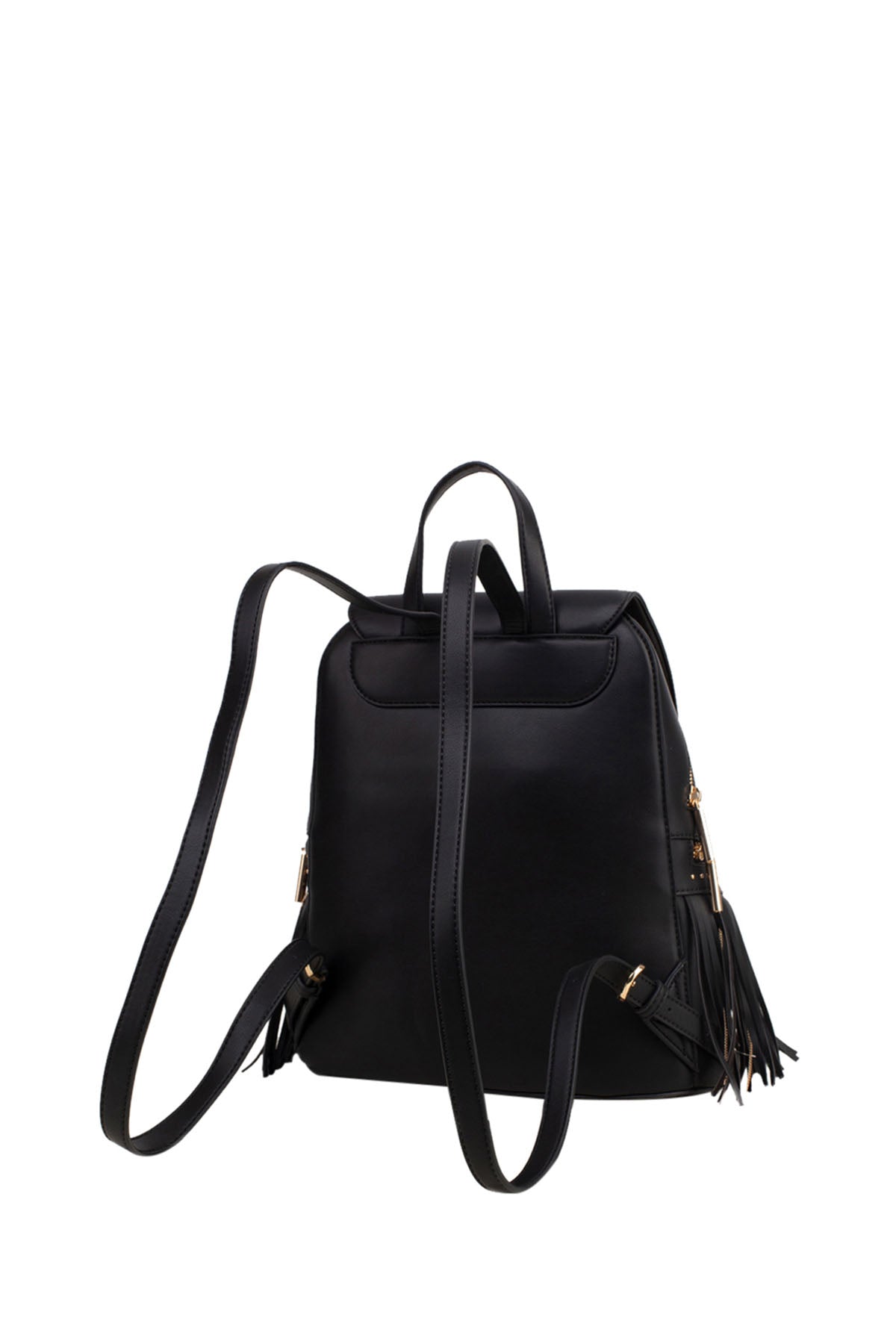 LIUJO ACCESSORI1 Zaino Con Frange Nero Nero