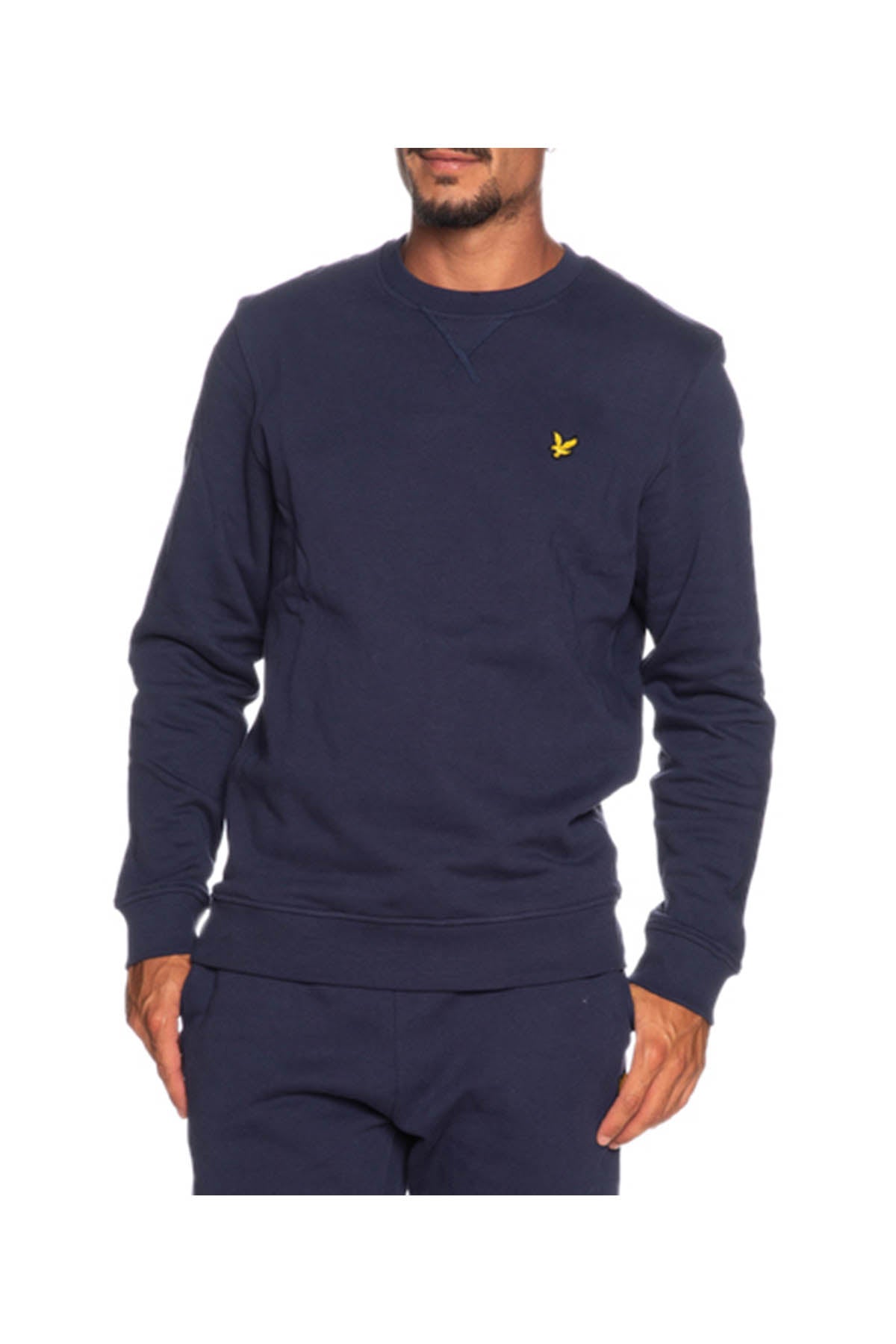 LYLE&SCOTT Felpa Con Mini Logo Navy NAVY