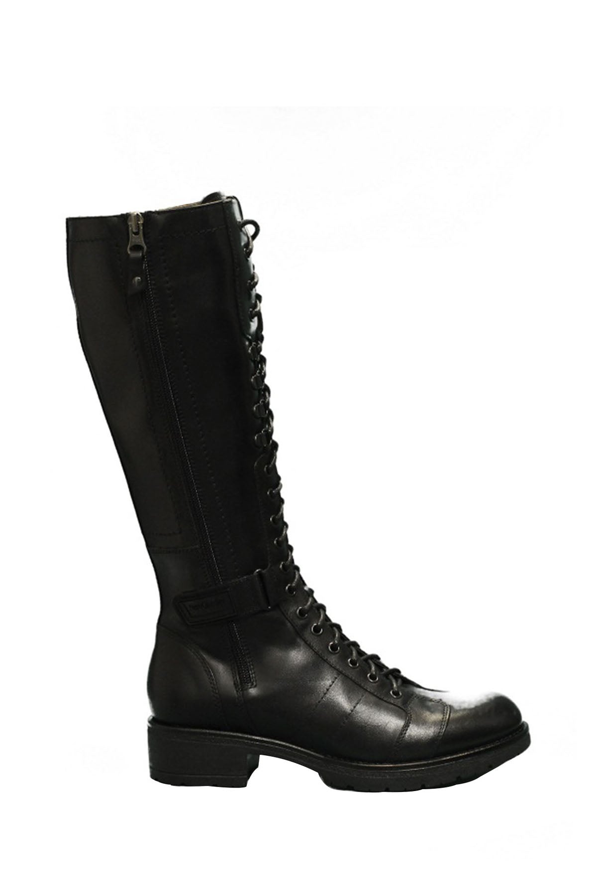 NERO GIARDINI BASIC Stivale In Pelle Nero Nero