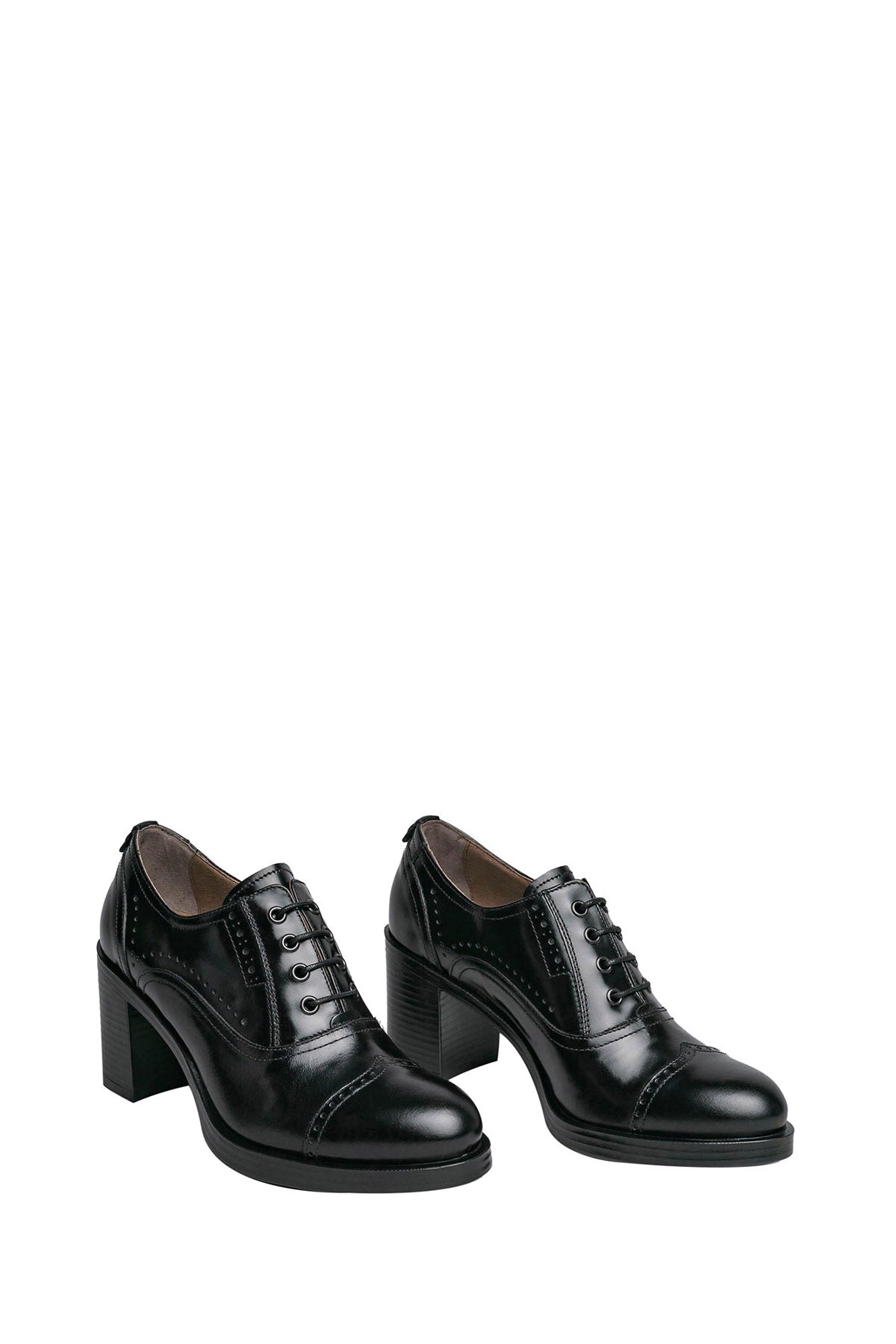 NERO GIARDINI GLAMOUR Decollette Sportivo In Pelle Nero Nero