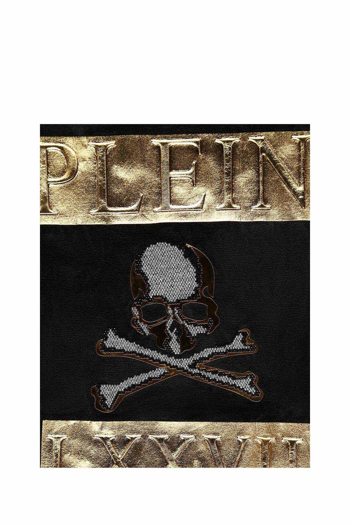 PHILIPP PLEIN Felpa Skull And Plein Nero BLACK