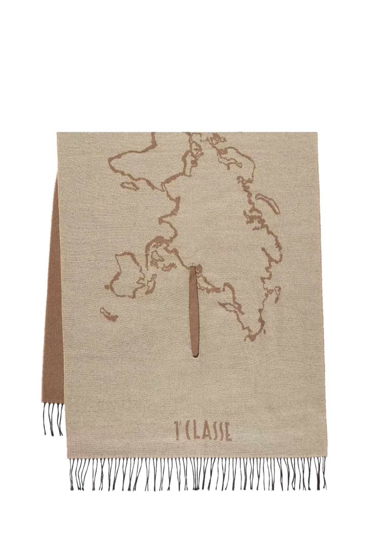PRIMA CLASSE Sciarpa Stampa Geo Beige Beige