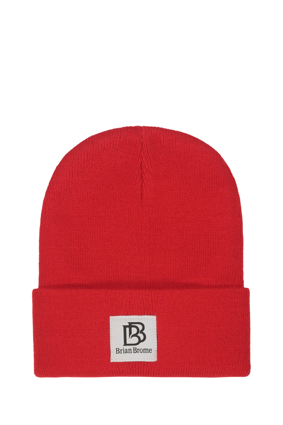BRIAN BROME Cappello Tinta Unita Rosso Rosso
