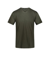 T-Shirt Scollo A V Militare