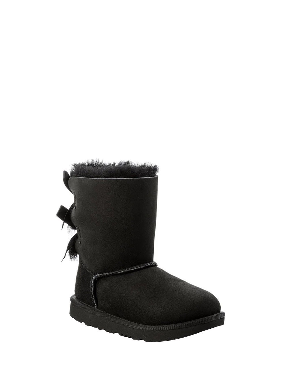 UGG Stivale Bambina con fiocchi Nero