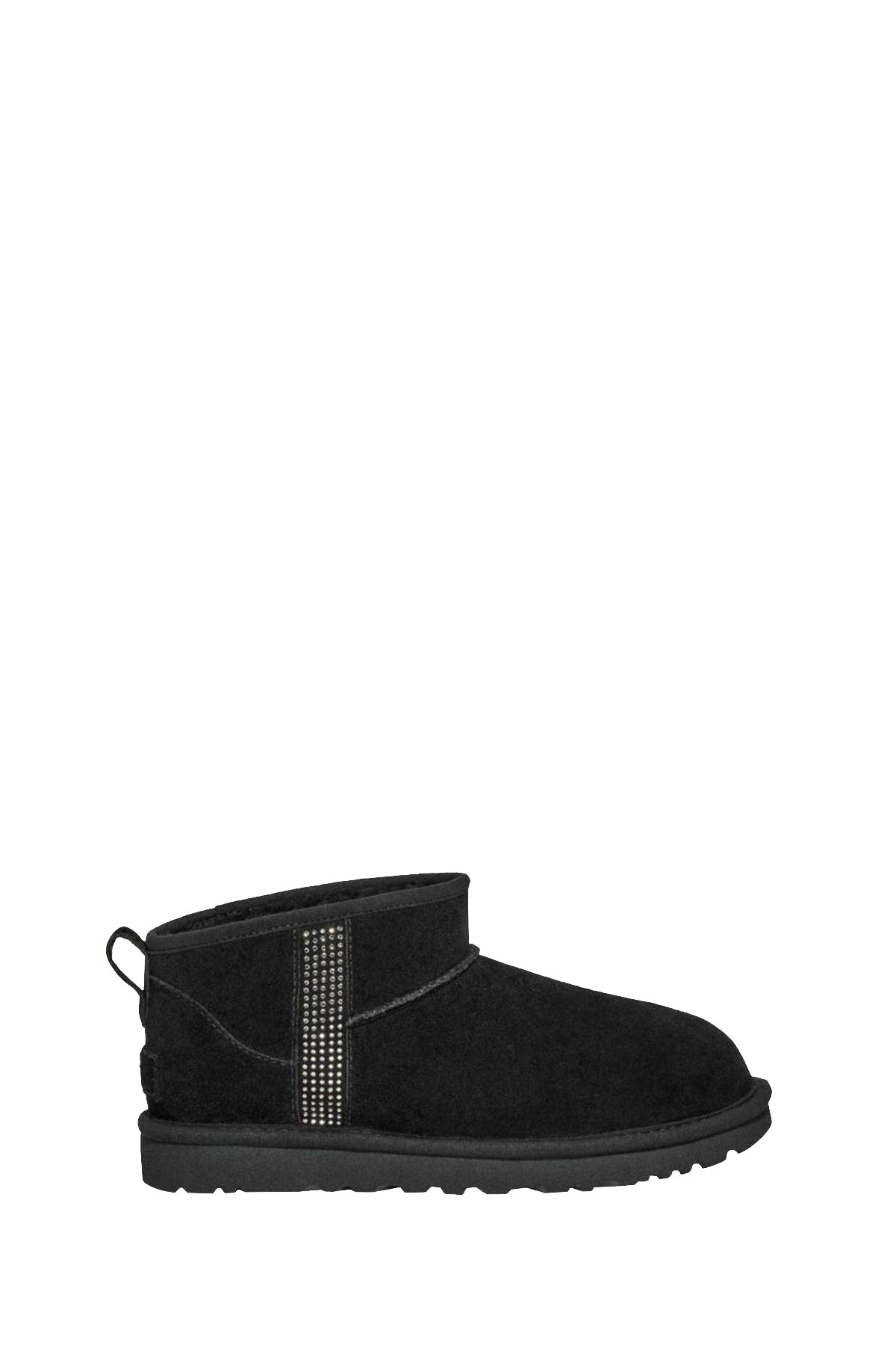 UGG Eskimo Boots Classic Ultra Mini Bling Nero Nero