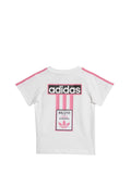 ADIDAS Adidas Coordinato Bambina Bianco/rosa - Bianco Bianco/rosa
