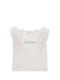 GUESS 2 USCITA Guess T-Shirt Bambina Bianco Bianco