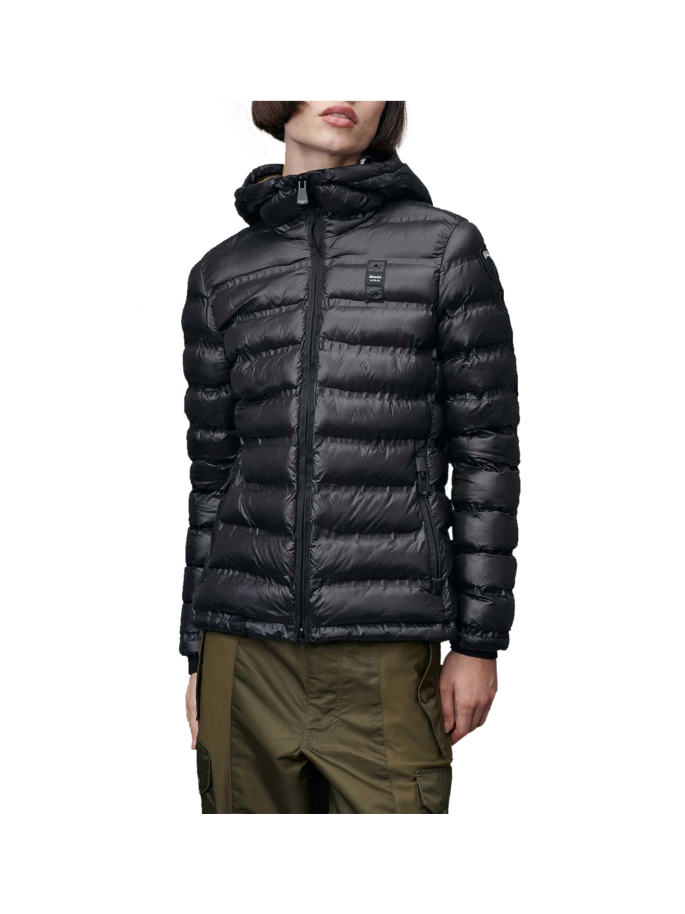 Blauer Blauer Giubbotto Donna Nero Nero
