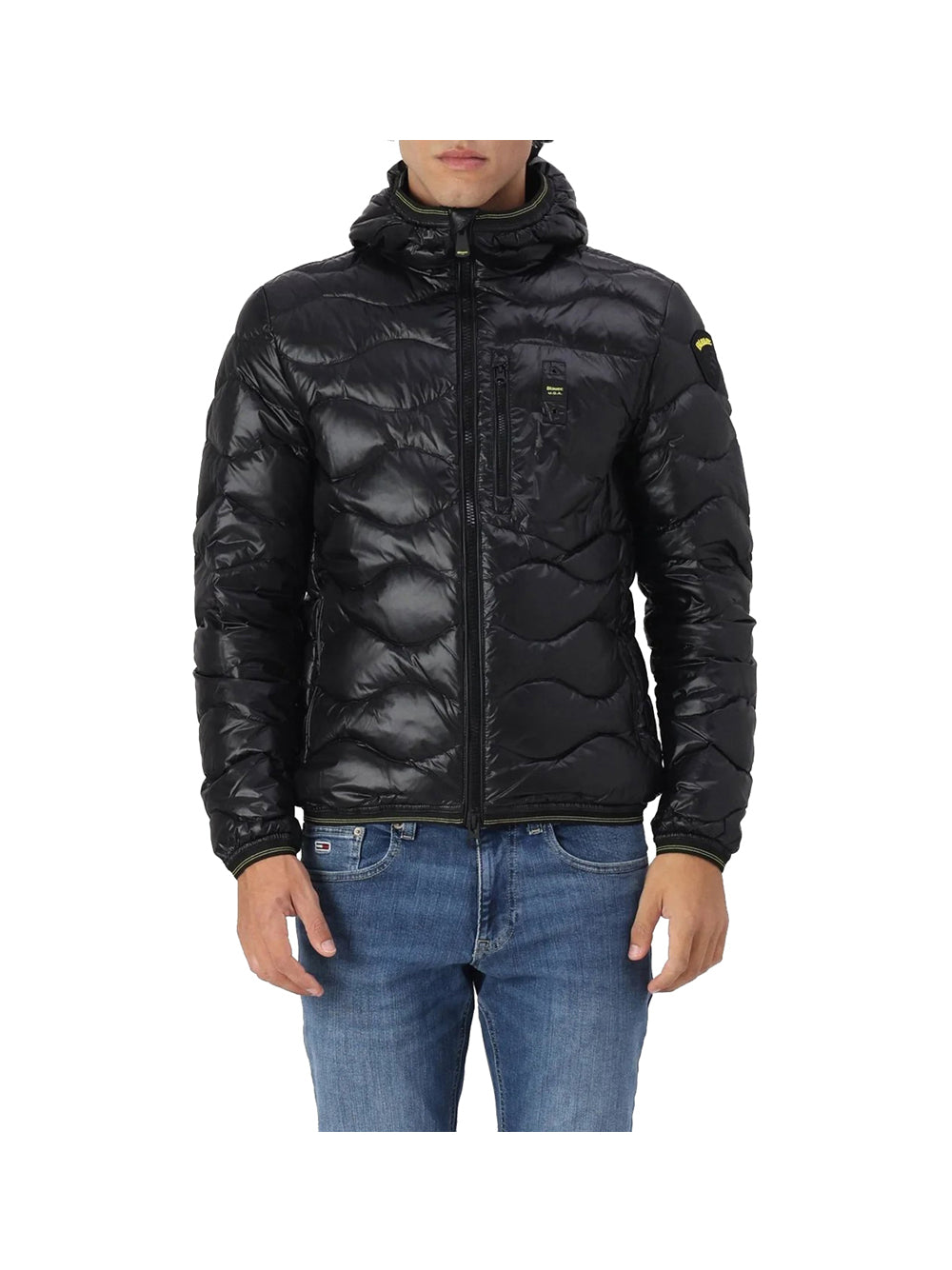 Blauer Blauer Giubbotto Uomo Nero Nero