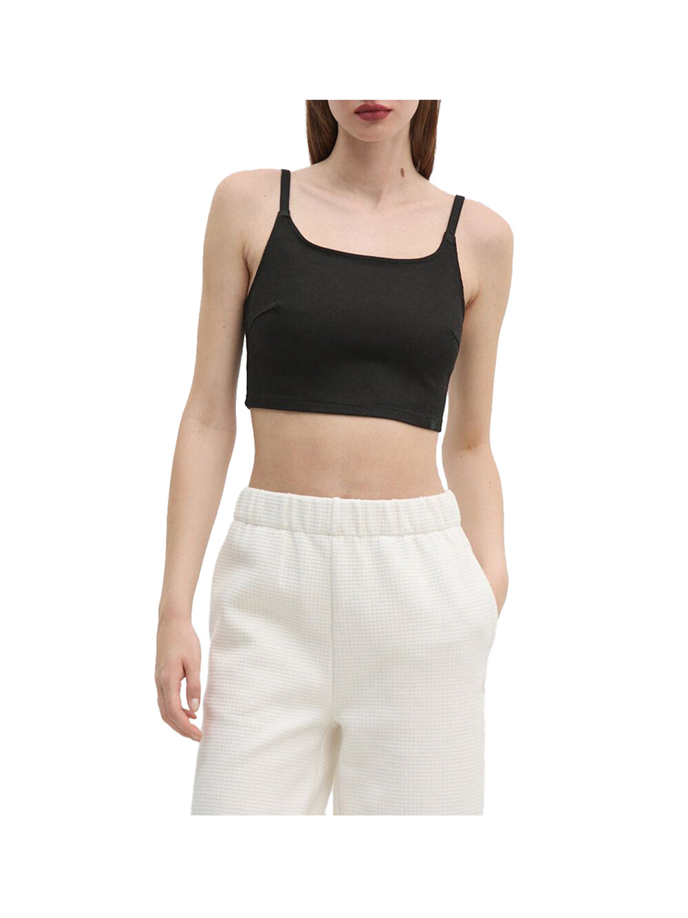 CALVIN2 2USCITA Calvin Klein Top Donna Nero Nero