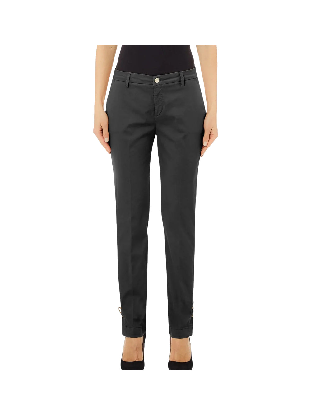 LIU.JO WHITE Liu Jo Pantalone Donna Nero Nero