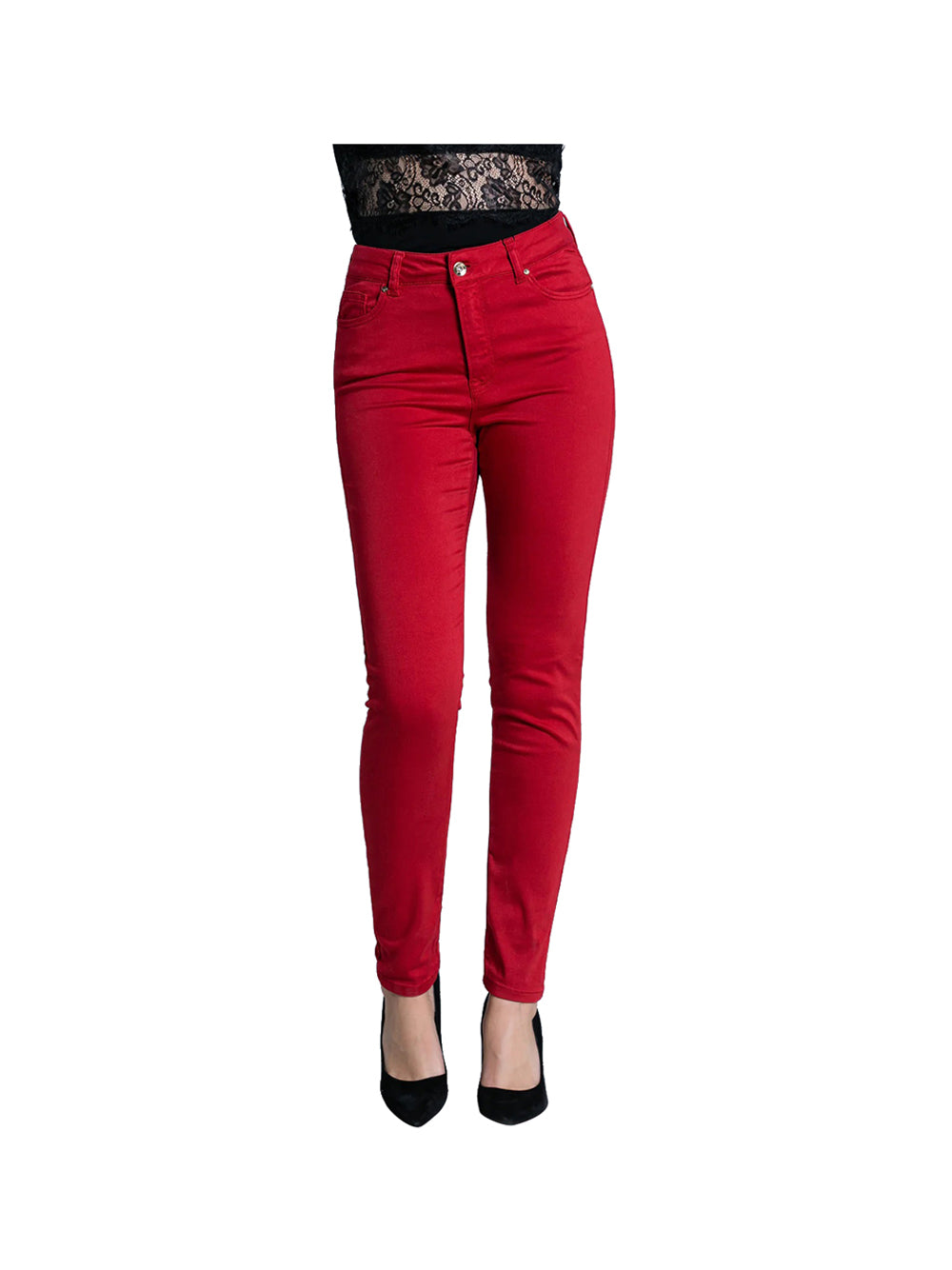RELISH STC RELISH Pantalone Donna Rosso Rosso