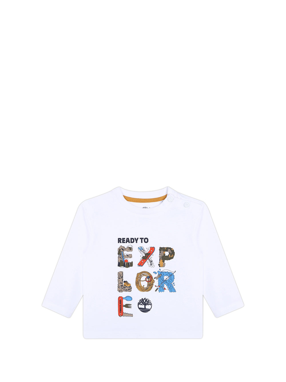 TIMBERLAND Timberland T-Shirt Bambino Bianco Bianco