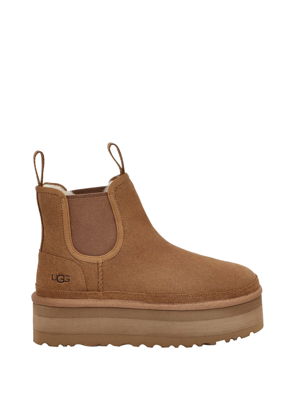 UGG Ugg Eskimo Boot Neumel Platform Chelsea Donna Beige Beige