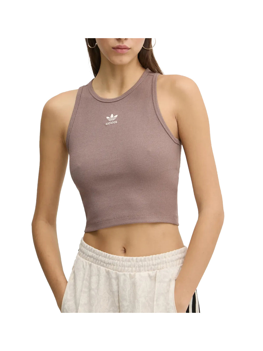 ADIDAS Adidas Canotta Donna Brown - Marrone BROWN