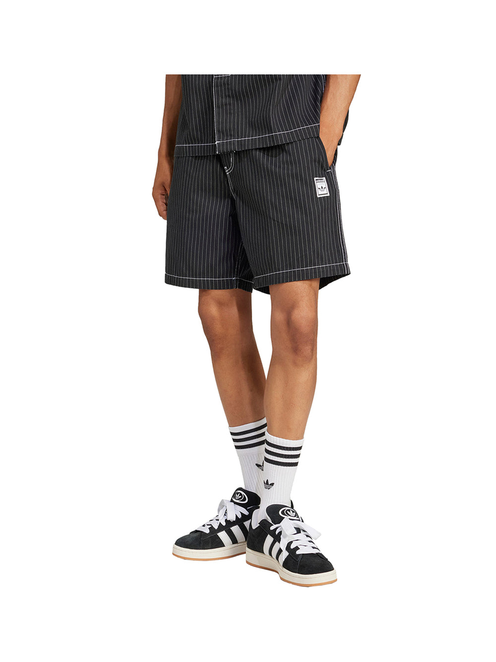 ADIDAS Adidas Bermuda Uomo Black - Nero BLACK