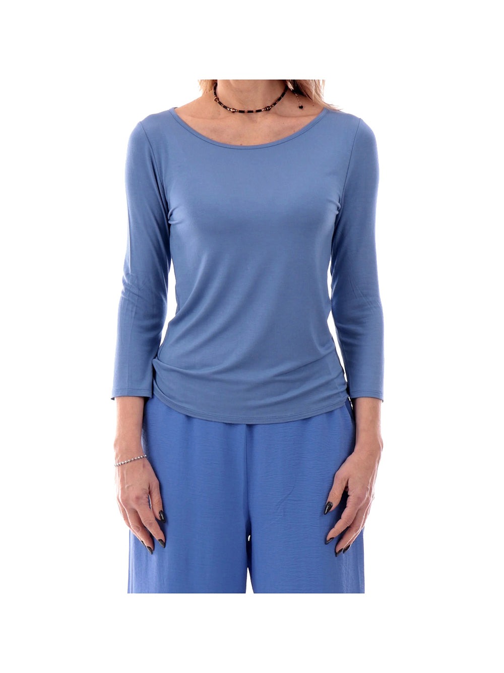 ANIS WHITE Maglia Donna - Turchese Celeste