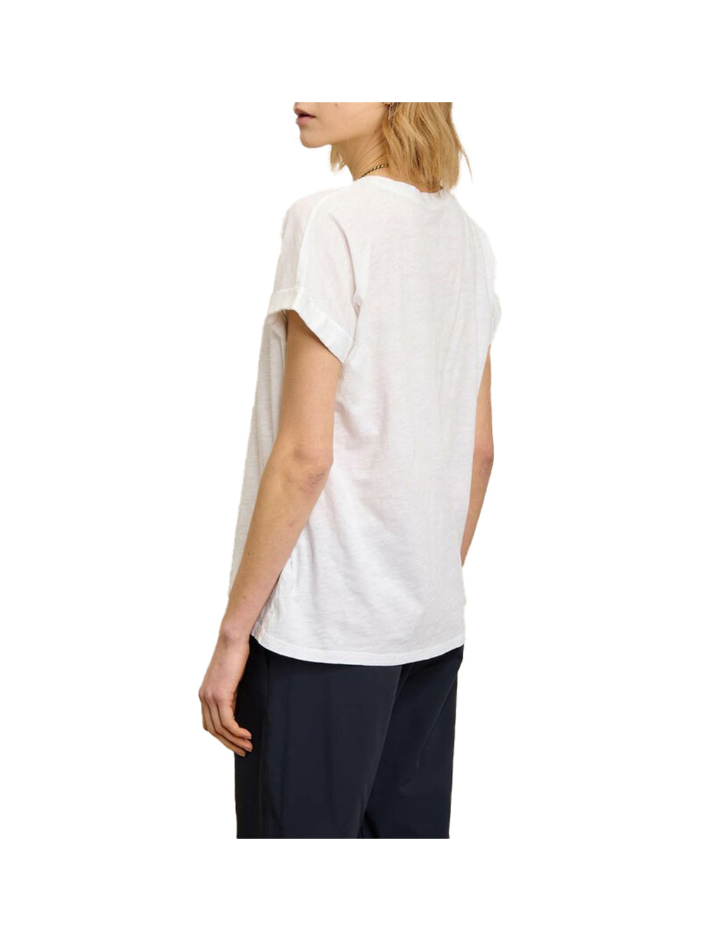 BLAUER Blauer T-Shirt Donna Bianco Neve - Bianco Bianco neve