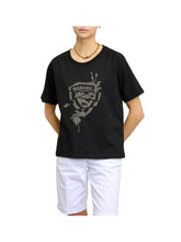 BLAUER Blauer T-Shirt Donna Nero Nero