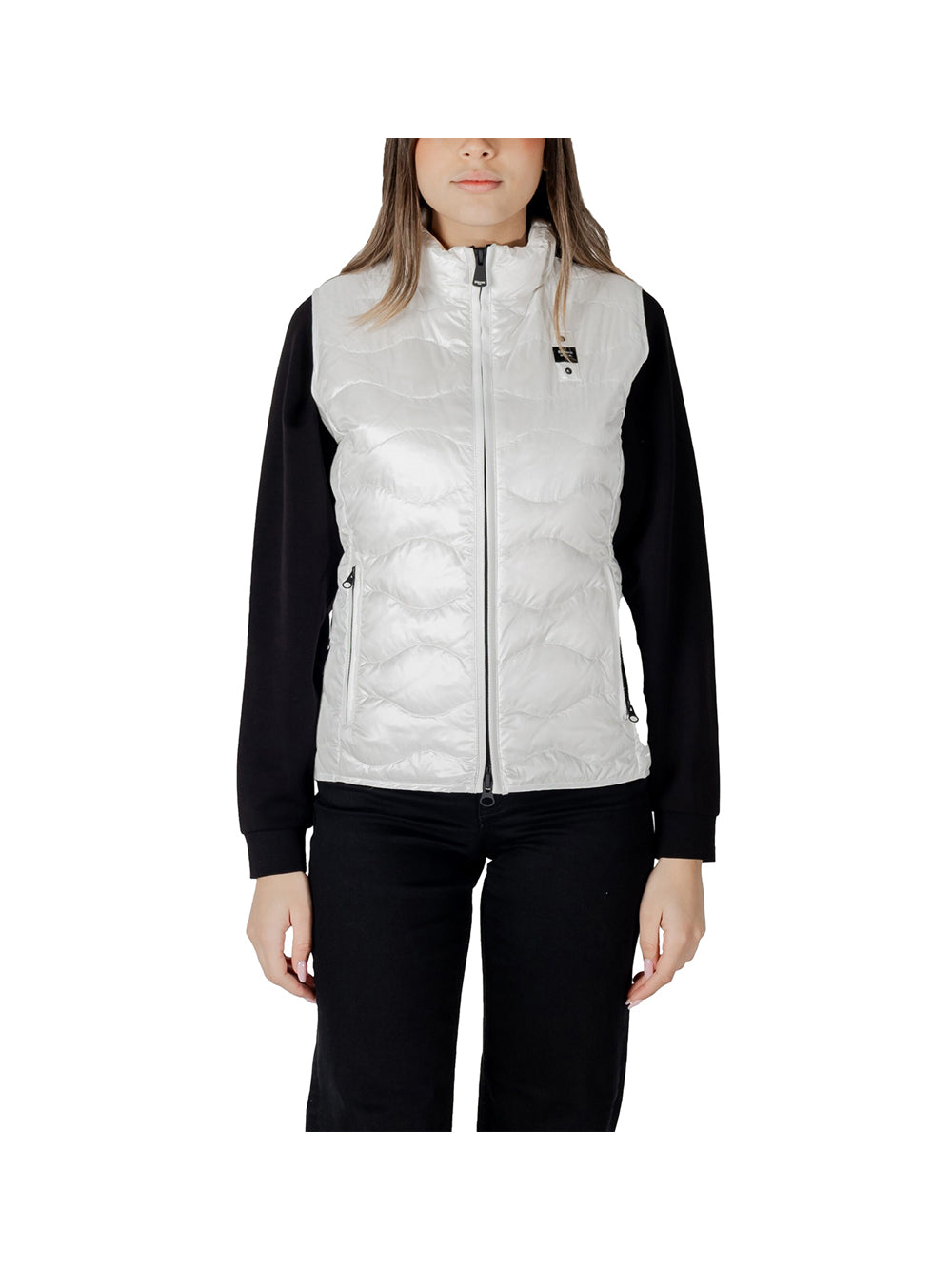 BLAUER Blauer Smanicato Donna Bianco Bianco