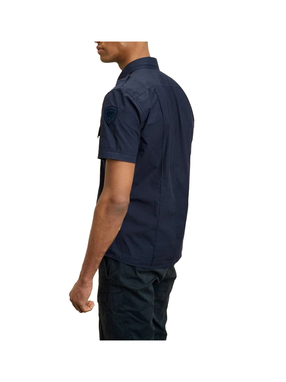 BLAUER Blauer Camicia Uomo Blu Blu