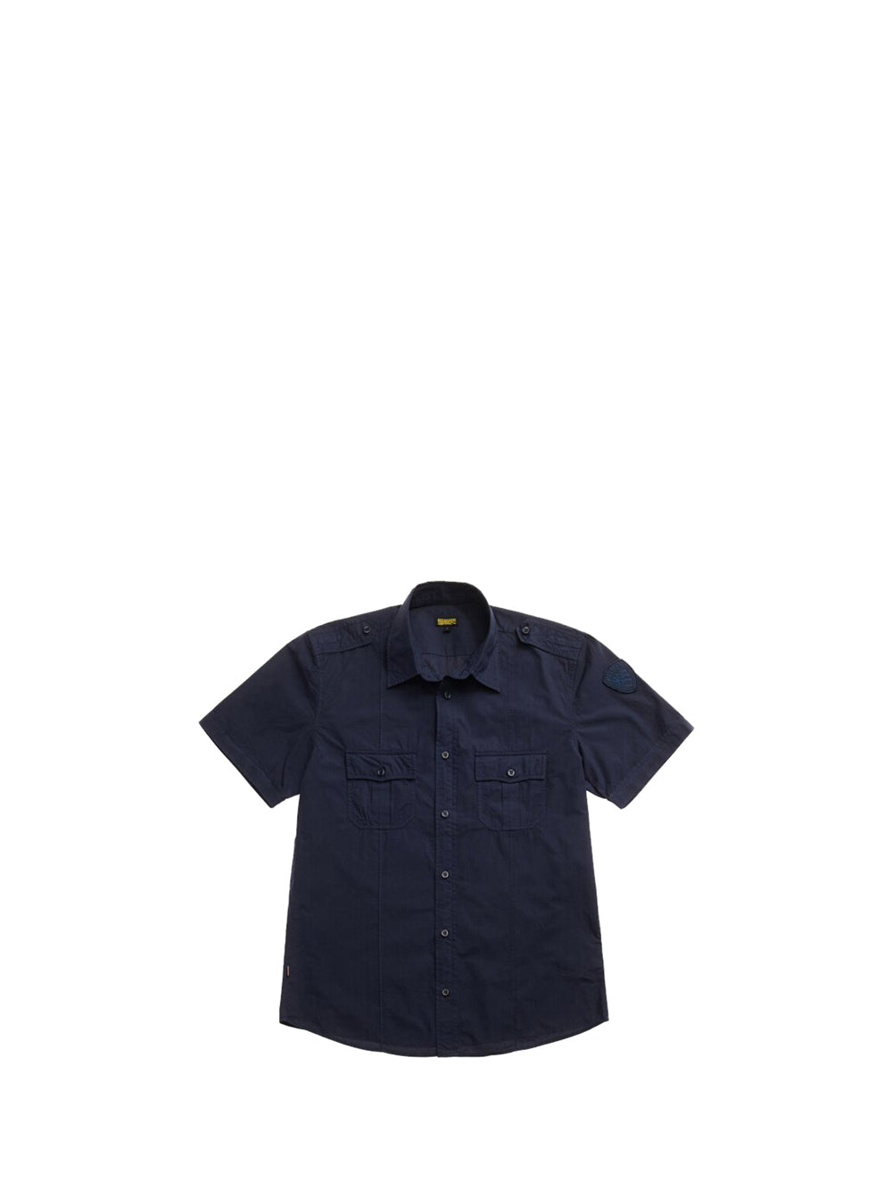 BLAUER Blauer Camicia Uomo Blu Blu