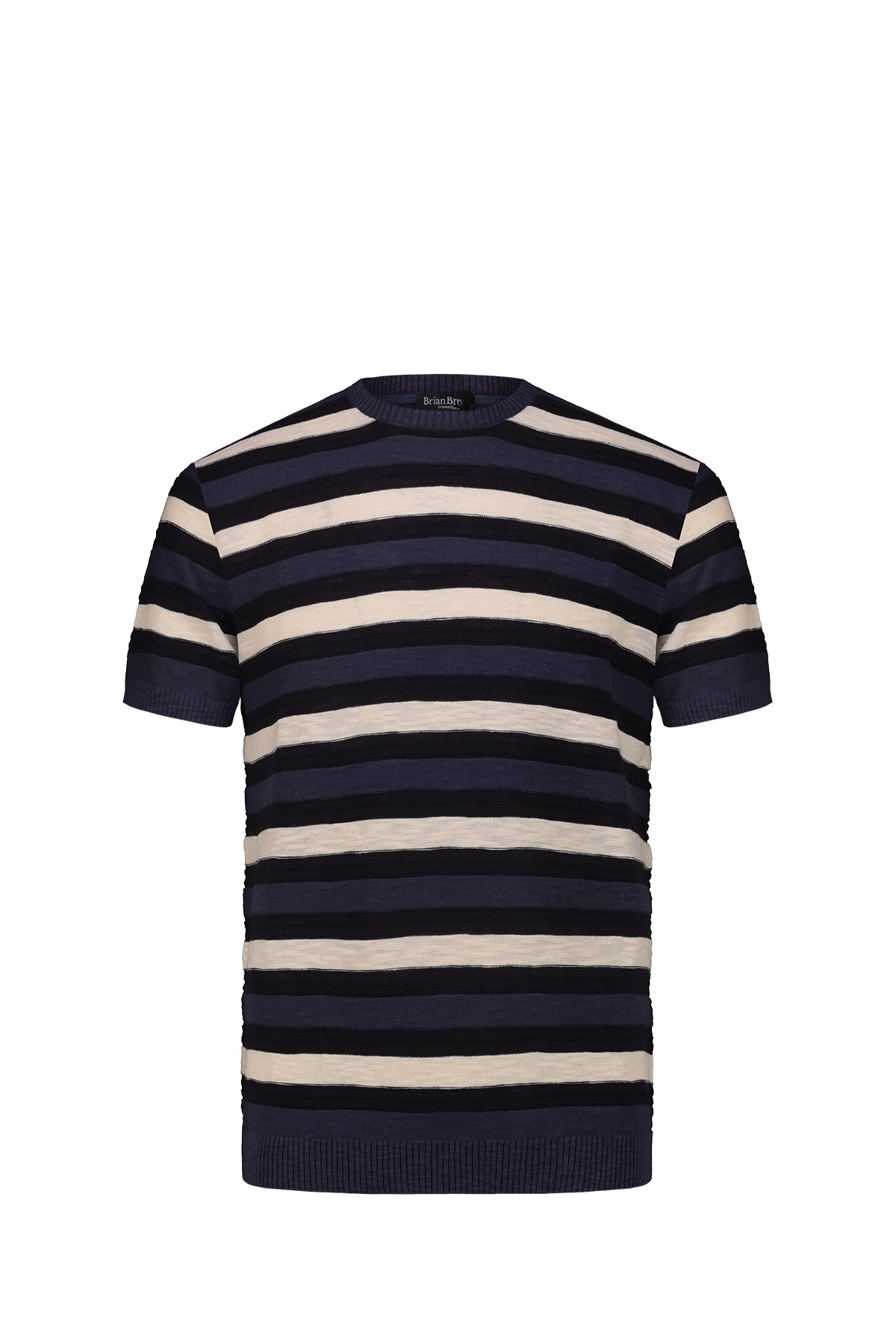 BRIAN BROME Maglia Uomo - Blu Multicolor