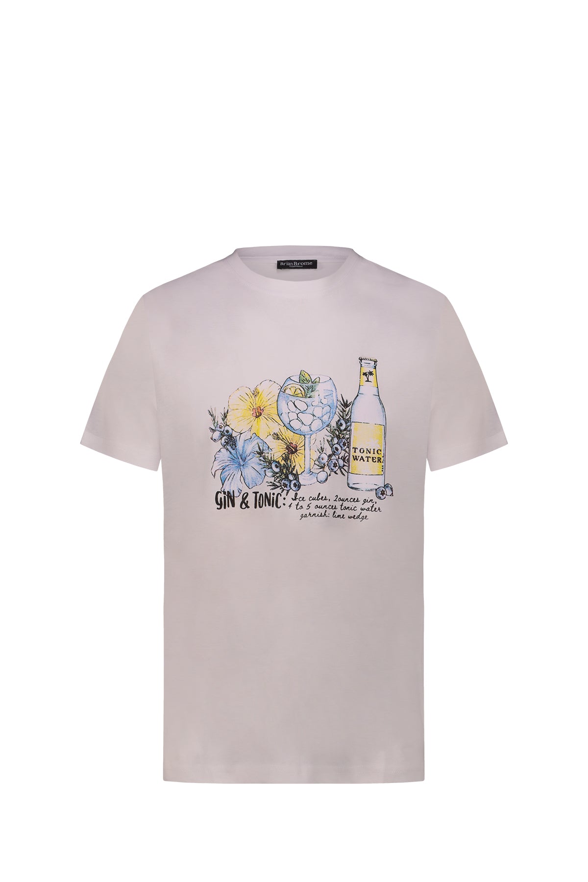 BRIAN BROME Brian Brome T-Shirt Uomo White - Bianco WHITE