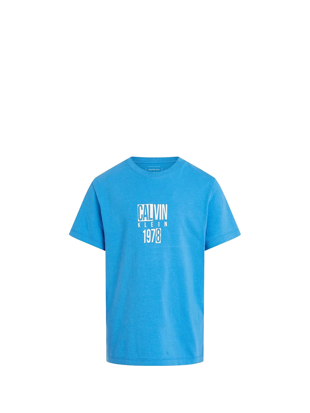 CALVIN2 2USCITA Calvin Klein T-Shirt Bambino Blu Blu