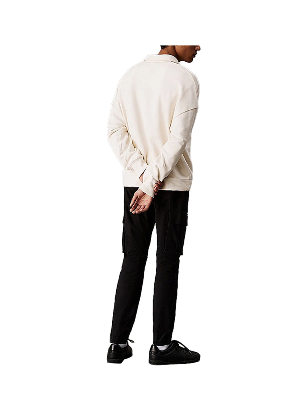 CALVIN2 2USCITA Calvin Klein Pantalone Uomo Ck Black - Nero Ck Black