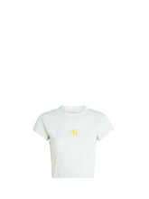 CALVIN2 2USCITA Calvin Klein T-Shirt Donna Sprout Green - Turchese Sprout Green