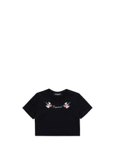 DSQUARED2 Dsquared T-Shirt Bambina Nero Nero