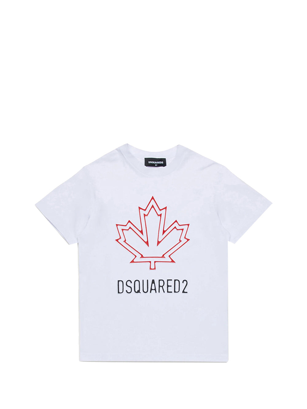 DSQUARED2 Dsquared T-Shirt Unisex Bimbo Bianco Bianco