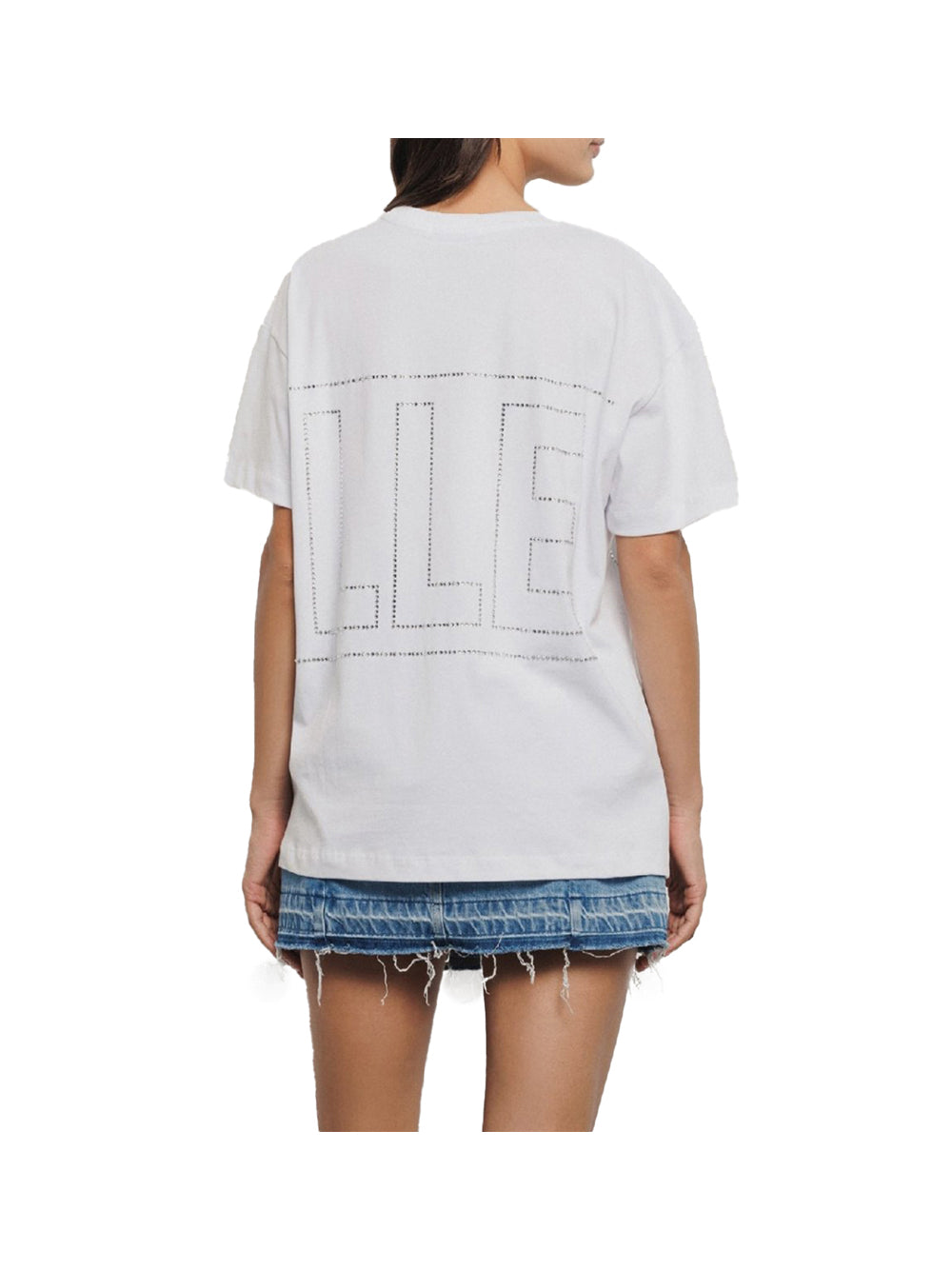 GAELLE PARIS Gaelle Paris T-Shirt Donna Bianco Bianco