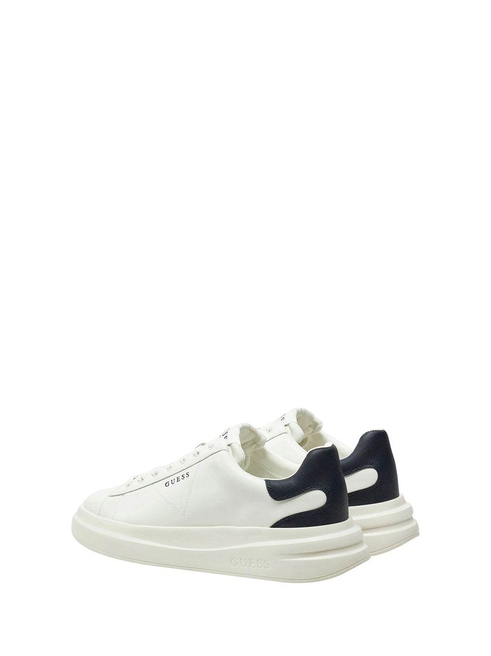 GUESS 1 USCITA Guess Sneakers Uomo White/blue - Bianco White/Blue