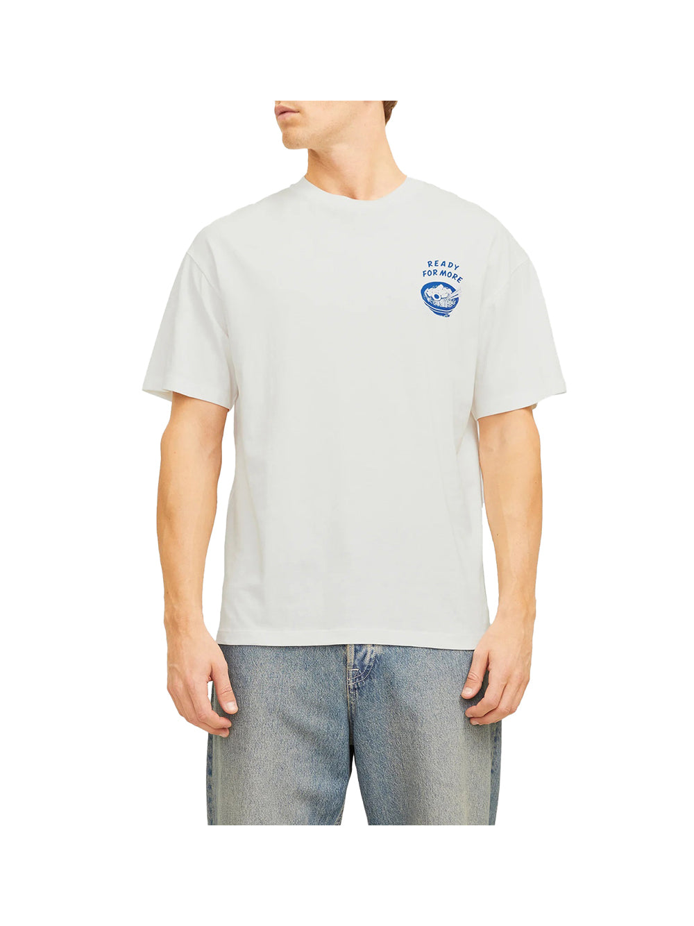 JACK&JONES ORIGINALS Jack&Jones T-Shirt Uomo Bianco Bianco