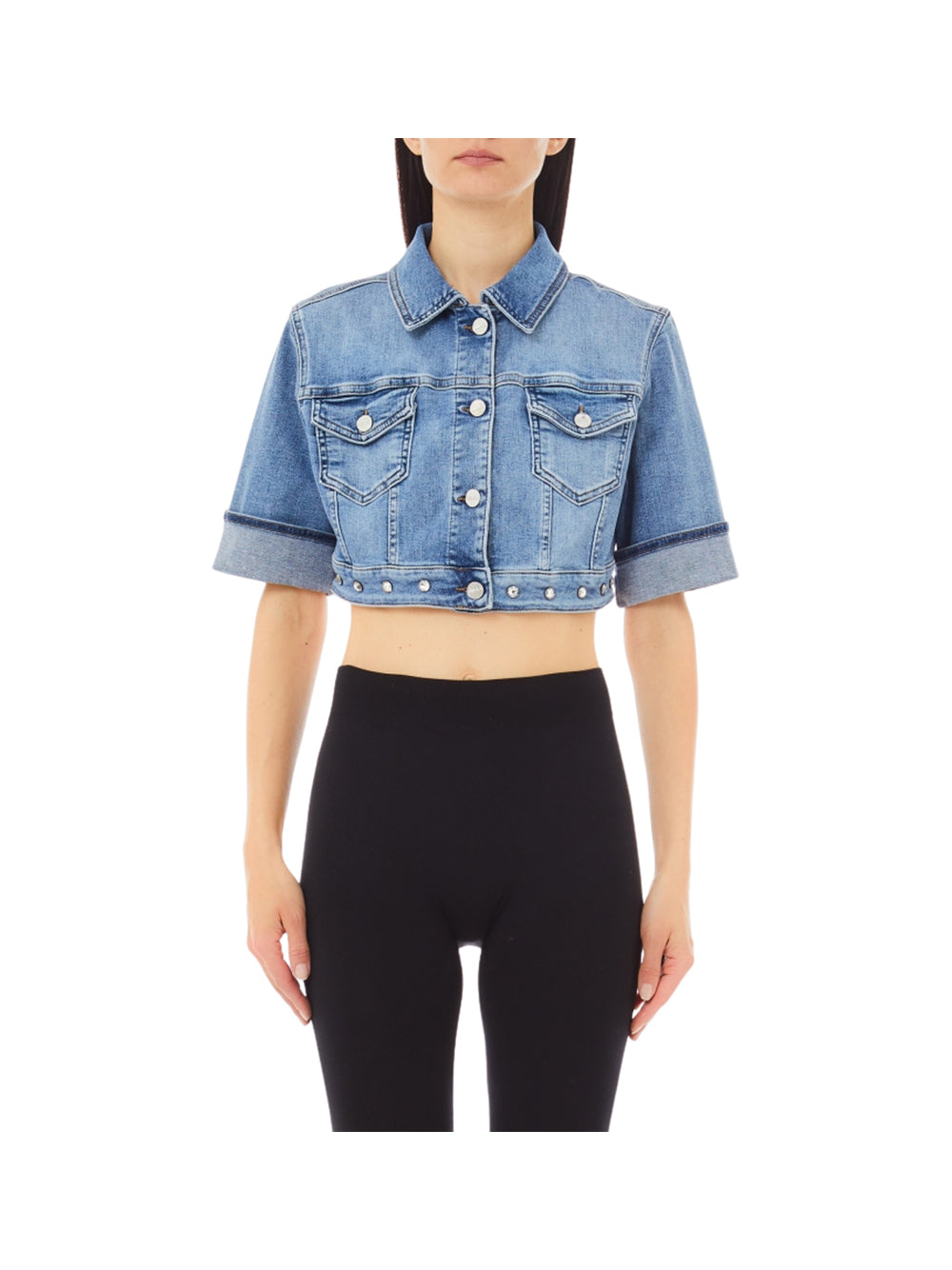 LIUJO DENIM Liu Jo Giubbotto Donna Denim - Blu DENIM