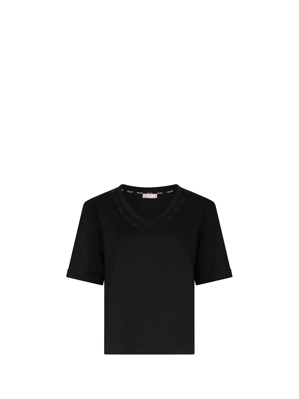 LIUJO SPORT Liu Jo T-Shirt Donna Nero Nero