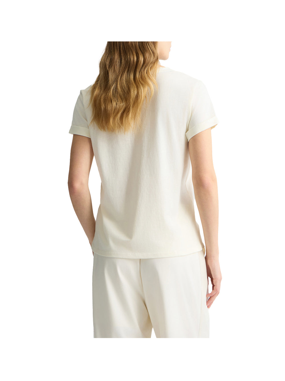 LIUJO SPORT Liu Jo T-Shirt Donna Bianco Bianco