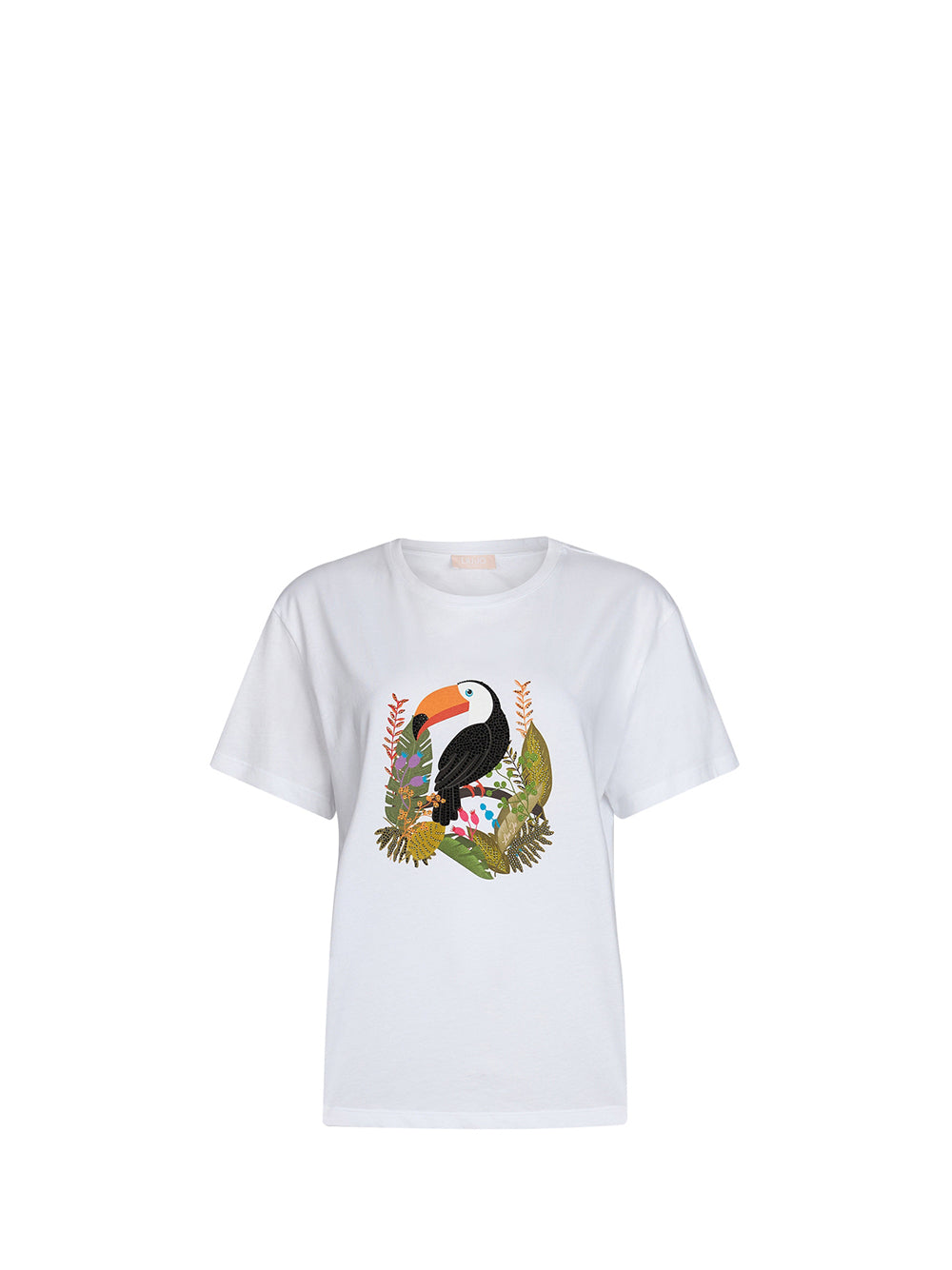 LIU.JO WHITE Liu Jo T-Shirt Donna Bianco Bianco