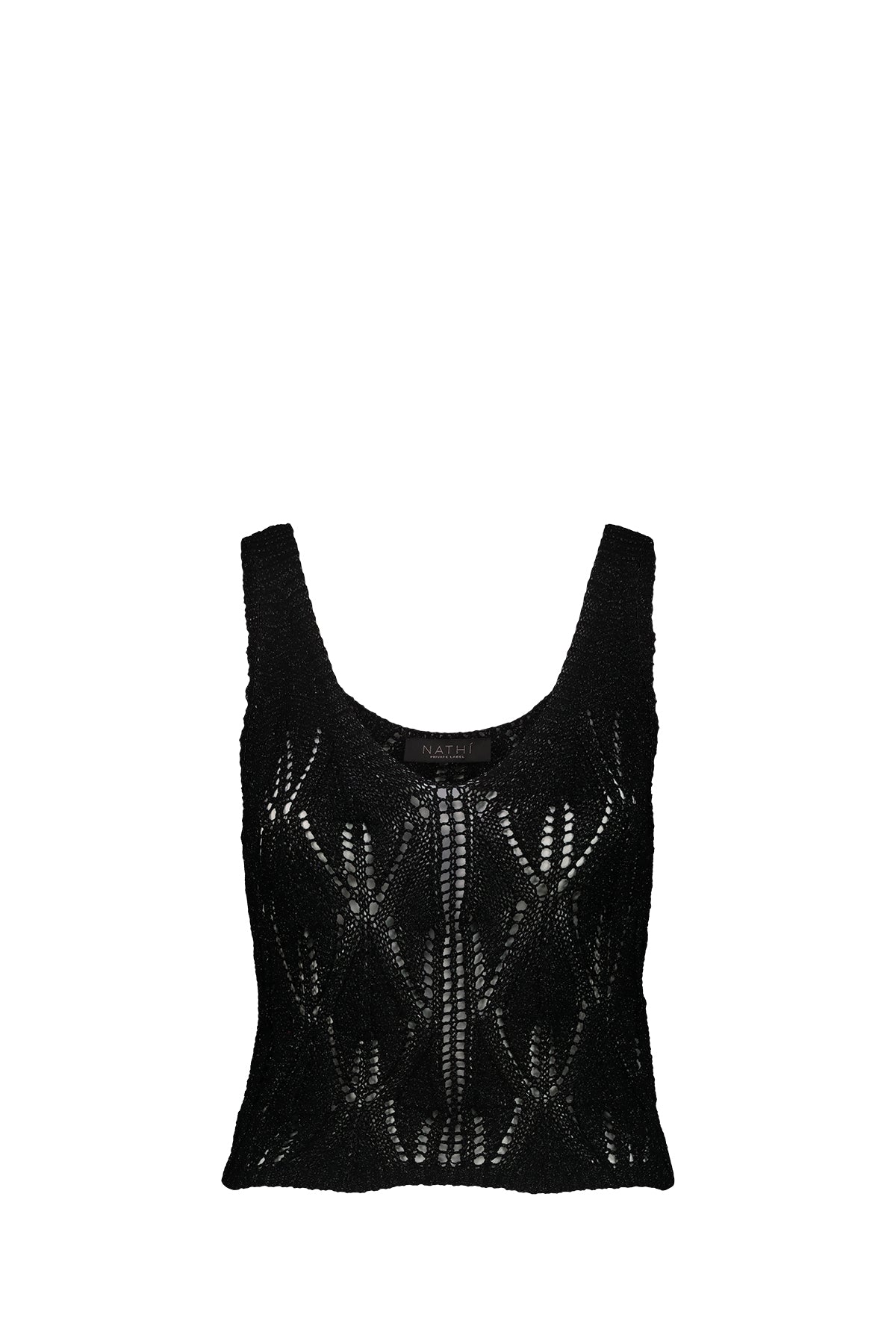 NATHI' LUXURY Nathi Luxury Top Donna Nero Nero