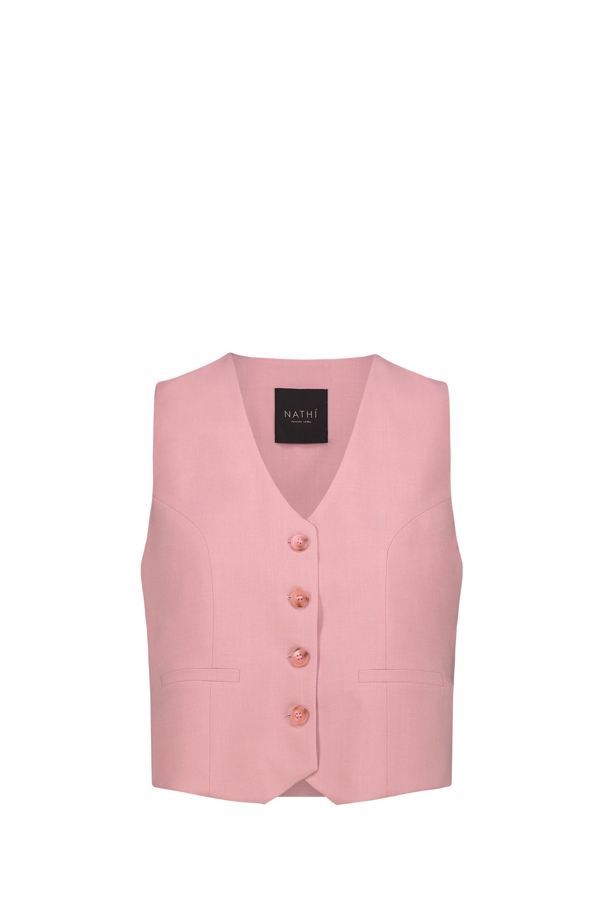 NATHI' LUXURY Nathi Luxury Gilet Donna Rosa Rosa