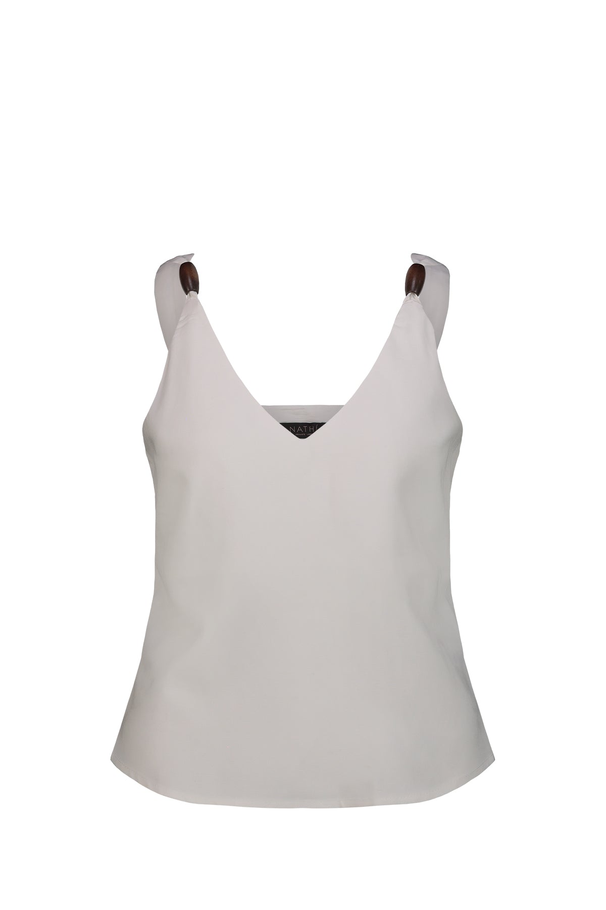NATHI' LUXURY Nathi Luxury Top Donna Bianco Bianco