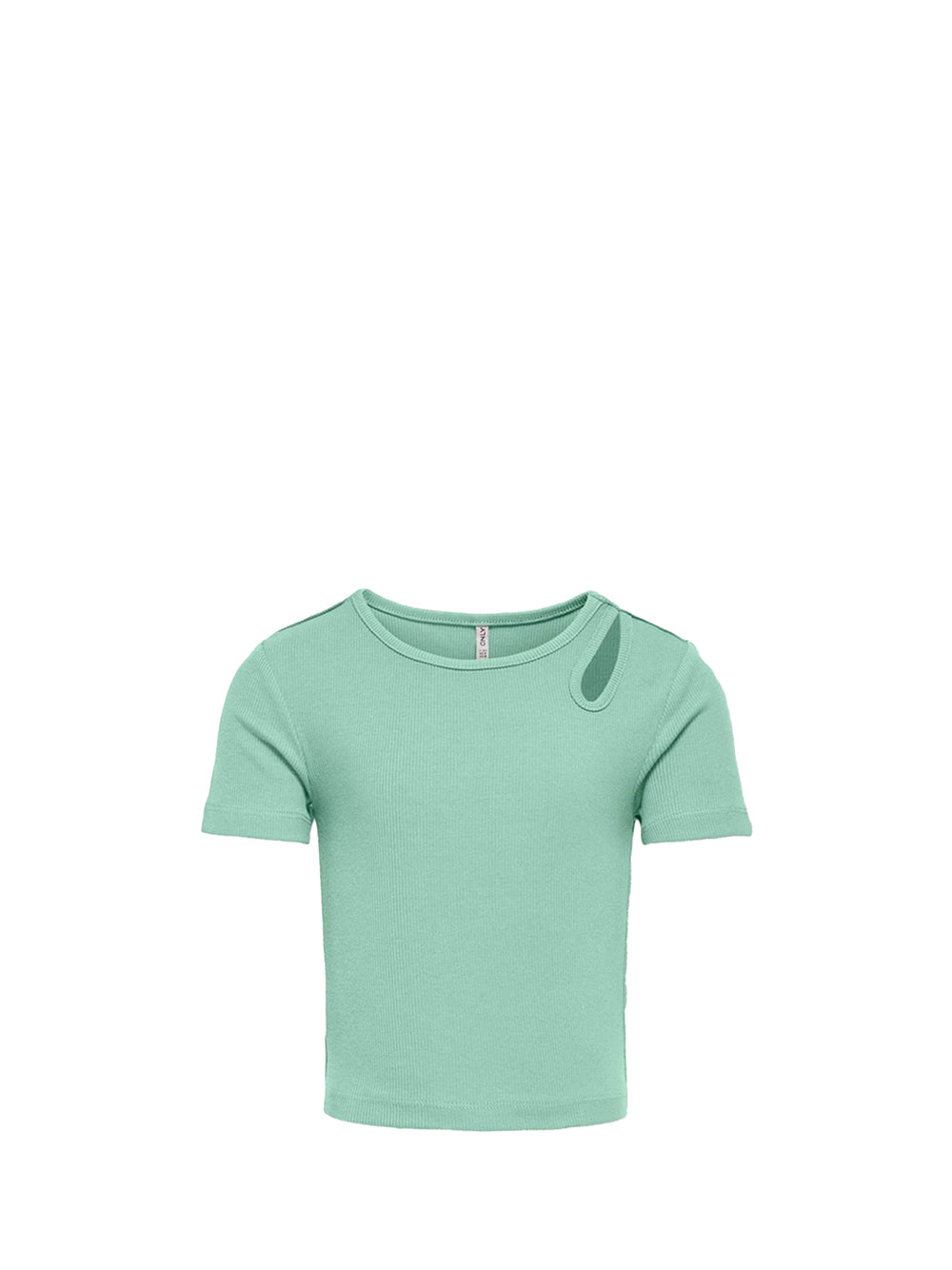 Only 1 uscita T-Shirt Basic Tinta Unita Salvia BLACK
